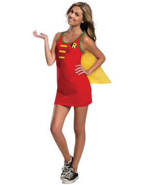 Vestido fato de Robin DC Comics para adolescente