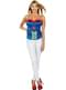 Korsett Supergirl sexig dam