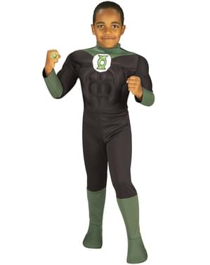 Kids muscular Green Lantern DC Comics costume