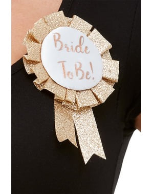 Pásek „Bride to Be“ růžovozlatý pro ženy