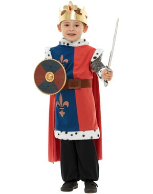 Set Kostum Abad Pertengahan Raja untuk Anak Laki-laki