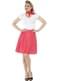 50s Polka Dot Costume for Women in Red