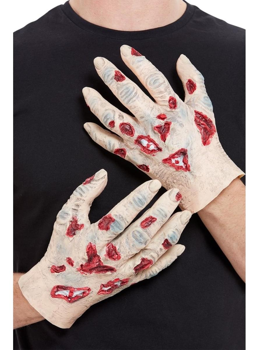 Zombie Latexové Hands for Men
