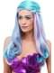 Mermaid Multicolored Wig with Pearls for Women