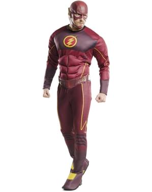 The Flash kostume deluxe til mænd