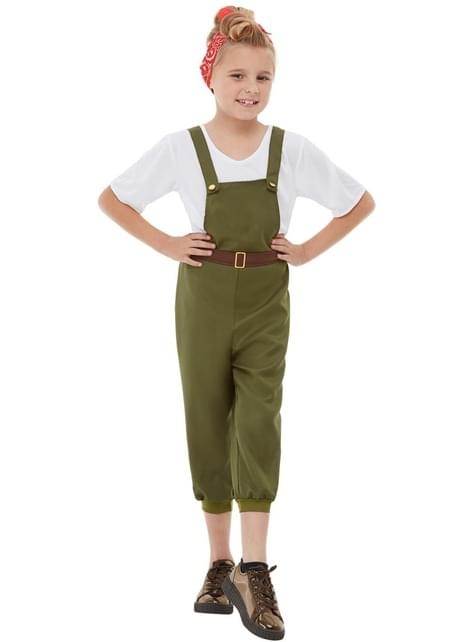 Farmer Costume for Girls. The coolest | Funidelia