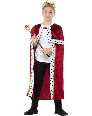 Kostum King for Boys in Red