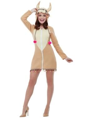 Lama Kostüm für Damen