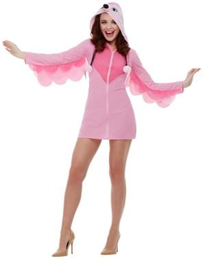 Kostum Flamingo Pink untuk Wanita