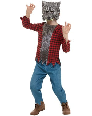 Costume da lupo mannaro scozzese per bambino