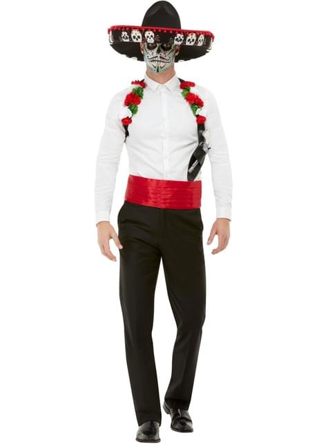 Mexican Catrina Costume Set for Men - man