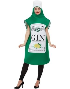 Gin fles kostuum voor mannen