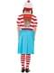 Where's Wally Wenda Deluxe Costume for Girls