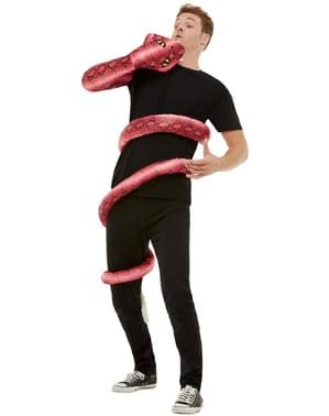 Disfraz de serpiente Anaconda para adulto