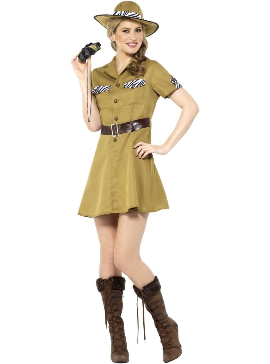 Safari Costume for Women in Brown