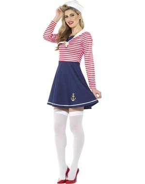 Costum de marinăriță pentru femeie