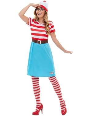 Fato de Onde está o Wally? Wenda para mulher