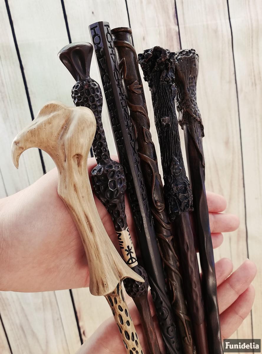 Jak Dumbledore Zdobył Czarną Różdżkę Czarna Różdżka Dumbledore (Oficjalna Replika) | Funidelia