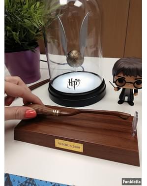 Caneta esferográfica Harry Potter vassoura voadora