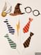 Set of Hogwarts Houses Photocall props - Harry Potter
