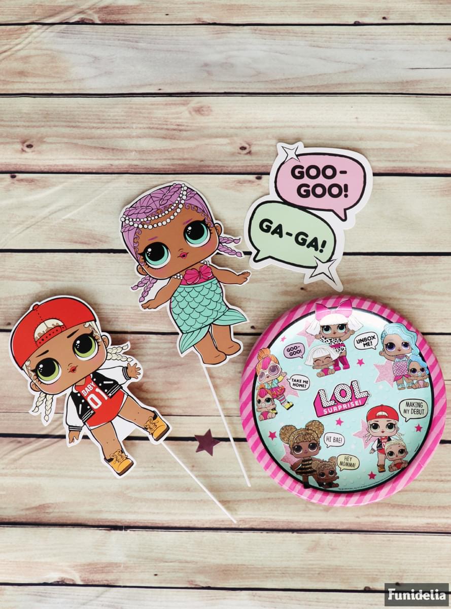 8 LOL Surprise tallerkner (23cm) - LOL Friends