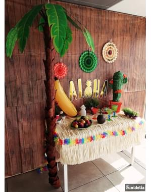 Dekorationspalm hawaii i kartong