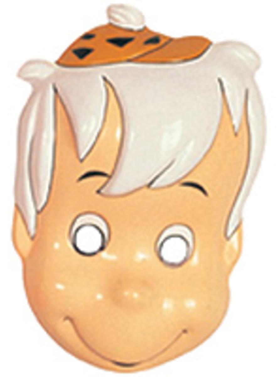 Maschera Bambam The Flintstones per bambino