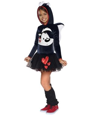 Costum Pepe Le Pew Looney Tunes pentru fată