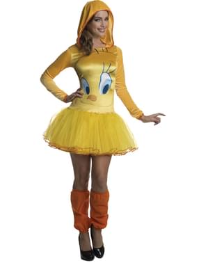 Disfraz de Piolín Looney Tunes para mujer