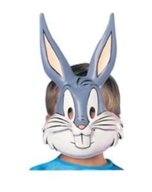 Máscara de Bugs Bunny Looney Tunes para niño