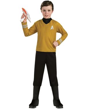 Çocuk Kaptan Kirk Star Trek lüks kostüm
