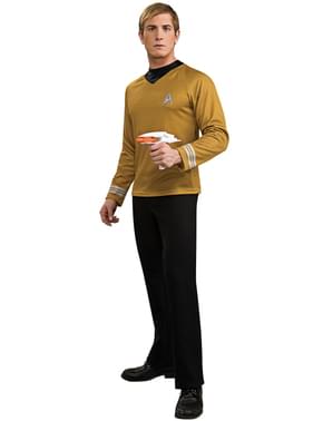 Kostum mewah Mens Captain Kirk Star Trek