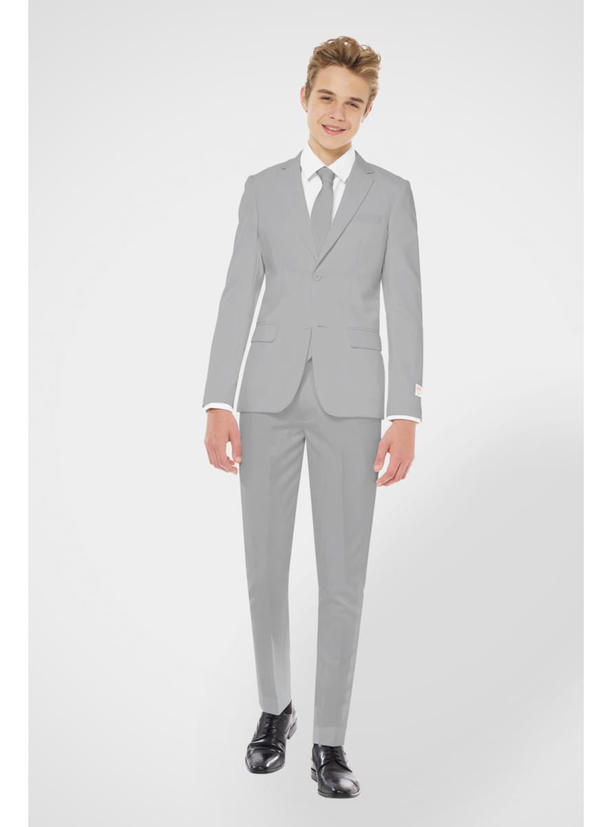 Opposuits prima kostým šedý pro mladistvé
