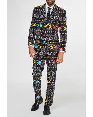 Costum barbați Pac-Man de Crăciun - Opposuits