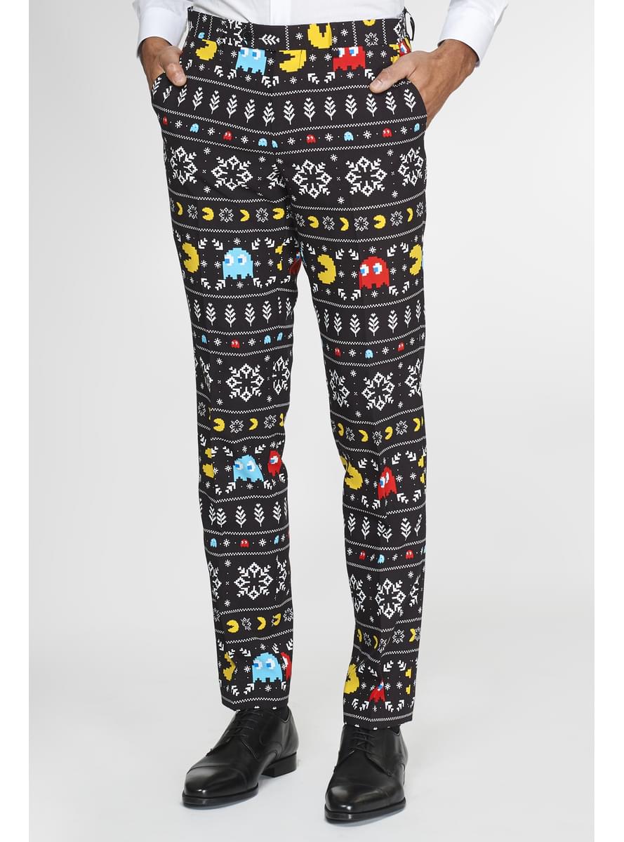 Božična Pac-man obleka za moške - obleka / sako za moške 