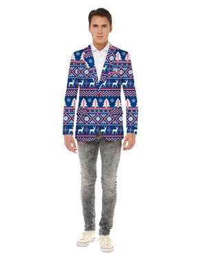 Plavi Božić Jacket - Opposuits