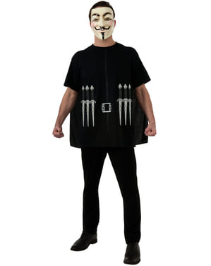Kit kostum Childrens V for Vendetta