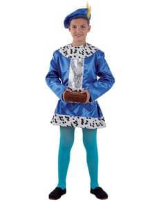 Boys Blue Royal Page Costume