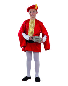 Déguisement valet royal Gaspard enfant