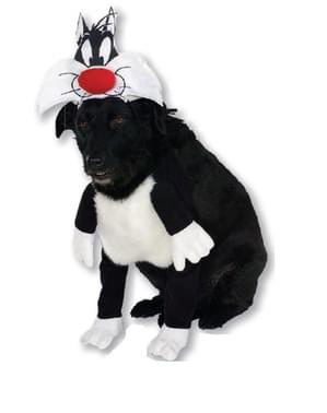Costume Gatto Silvestro Looney Tunes per cane