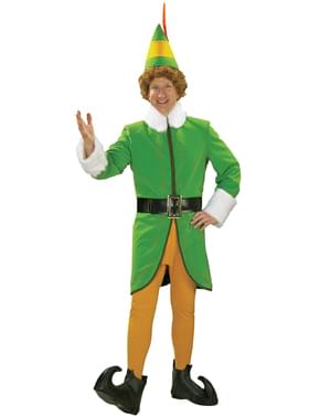 Mens Buddy Elf the Movie deluxe costume