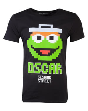 Oscar Grouch muška kratka majica - Ulica Sezam