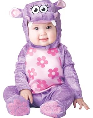Costum de hipopotam pentru bebeluși
