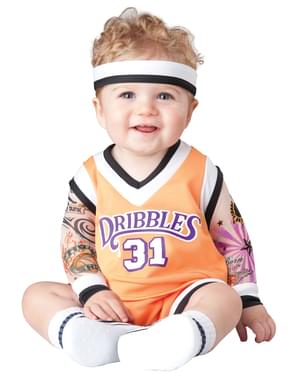शिशुओं बास्केटबॉल खिलाड़ी पोशाक