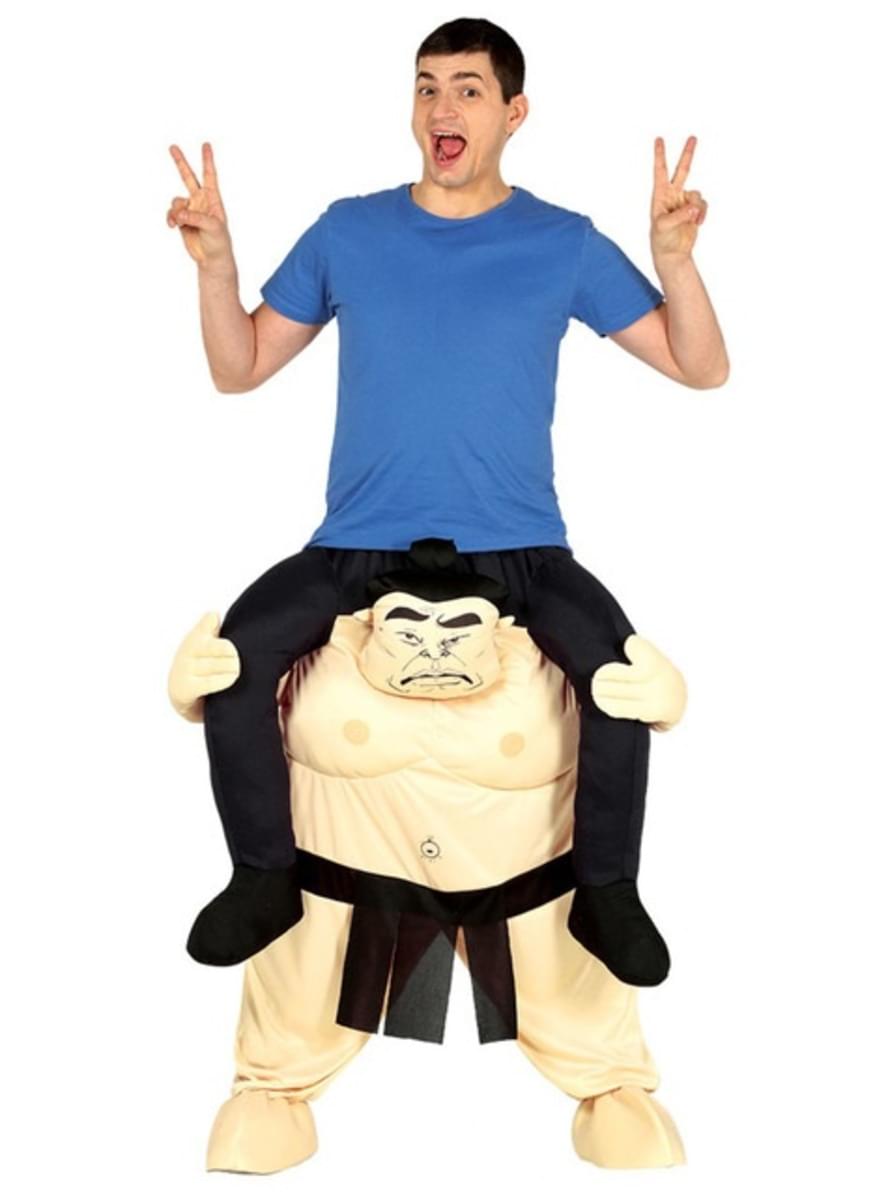 Fato de sumo ride on para adulto