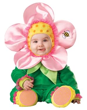 赤ちゃんリトルスプリングフラワーコスチューム