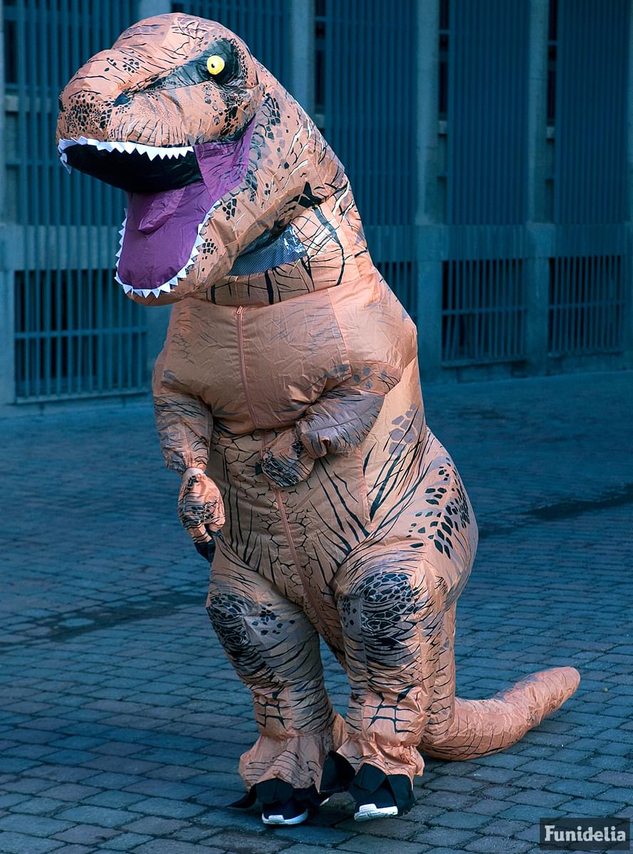 Inflatable T-Rex Dinosaur Costume for Adults - Jurassic World