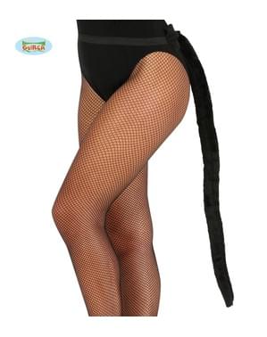 Coda nera 80 cm
