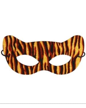 Máscara de tigre sedutor para adulto