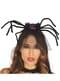 Bandolete de aranha roxa com véu